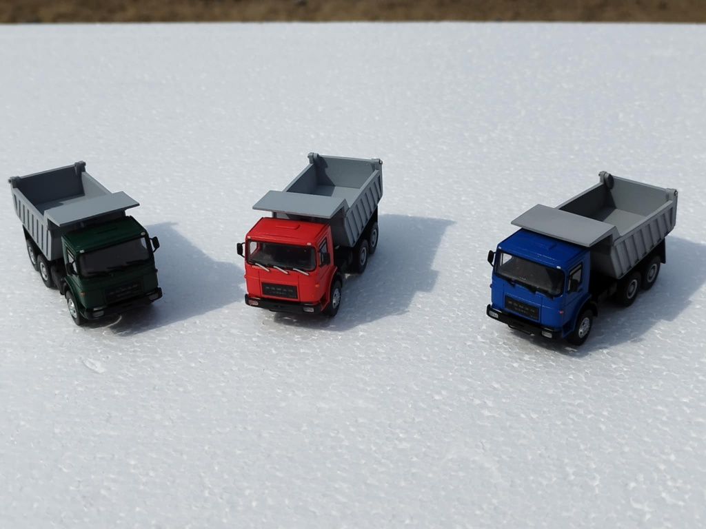 Macheta 1/87 HO Raba Roman Diesel Camion autobasculanta auto trenulet