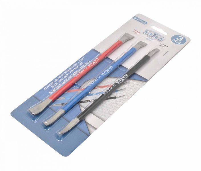 Комплект инструменти за сваляне на тапицерии, от неръждаема стомана, 3