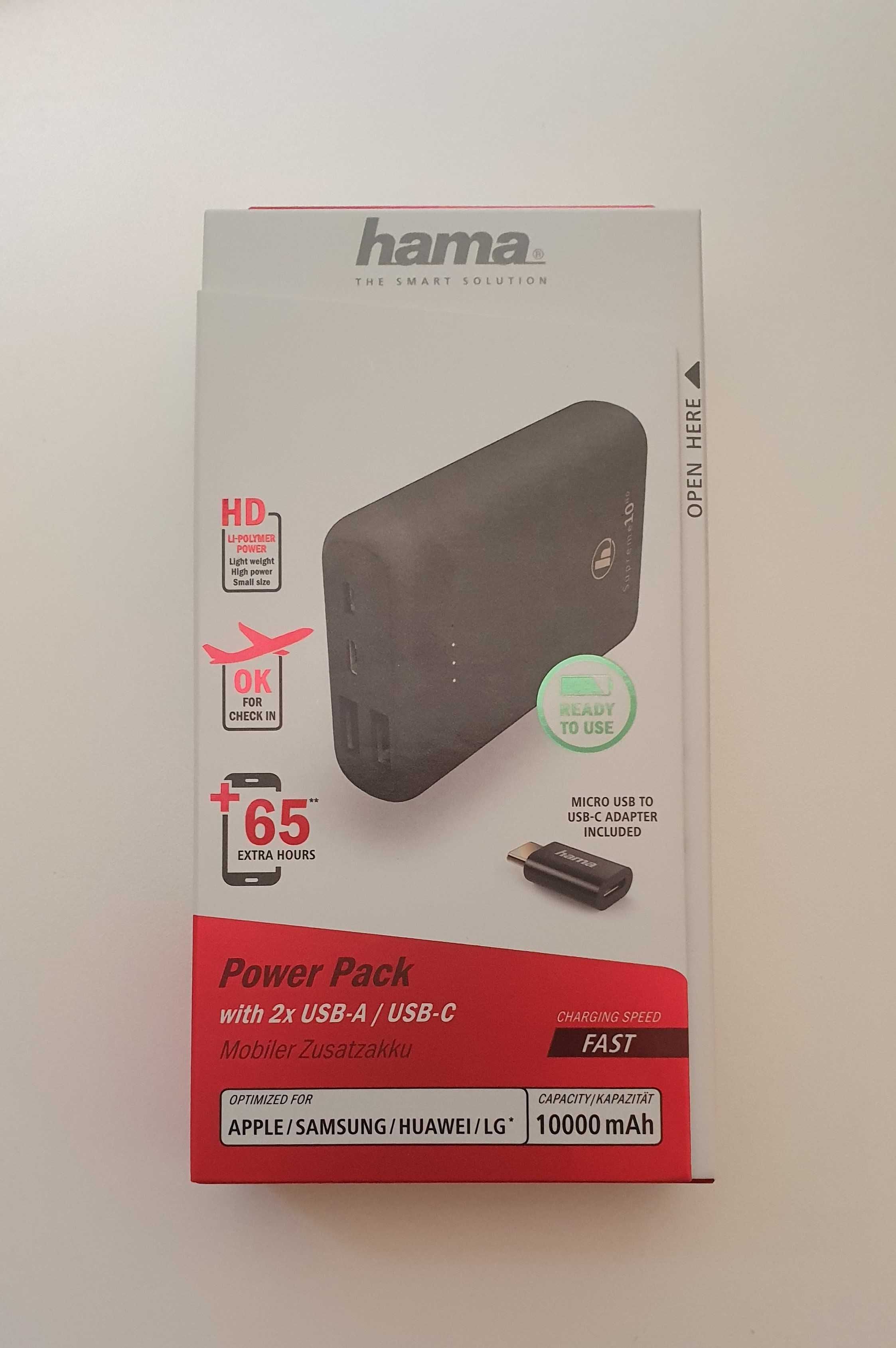 Baterie externa Hama Power Pack 10000mAh