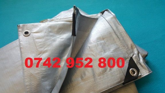 Prelata impermeabila protectie baloti,furaje,recolte,lemne etc