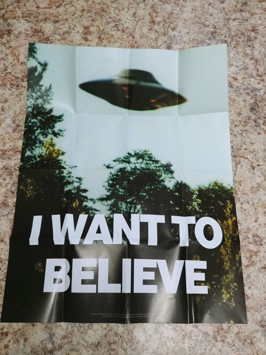 Продаю коллекционный плакат Секретные Материалы