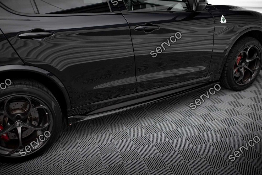 Praguri Alfa Romeo Stelvio Quadrifoglio Mk1 2016-2020 v2 Maxton Design