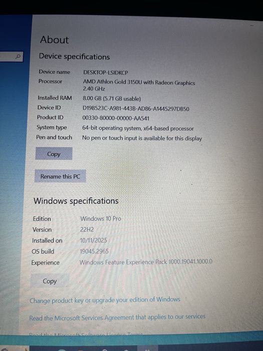 Laptop Lenovo V15 ca NOU