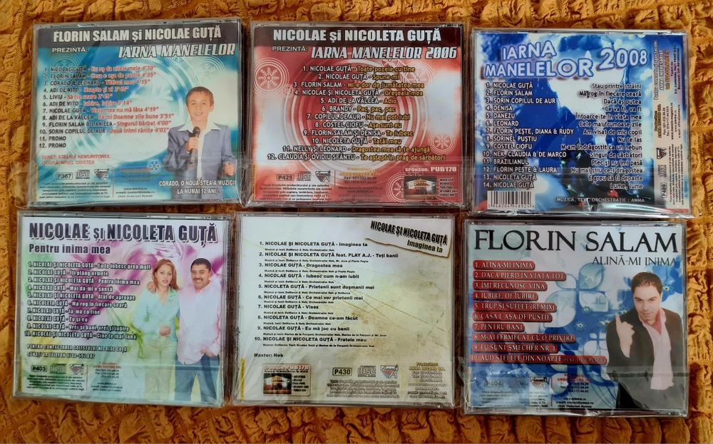 Cd-uri de colecție manele ( 1 la 1 )