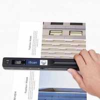 Scanner Portabil iScan de 900DPI, JPG, PDF, A4, Carti, Reviste, Ziare