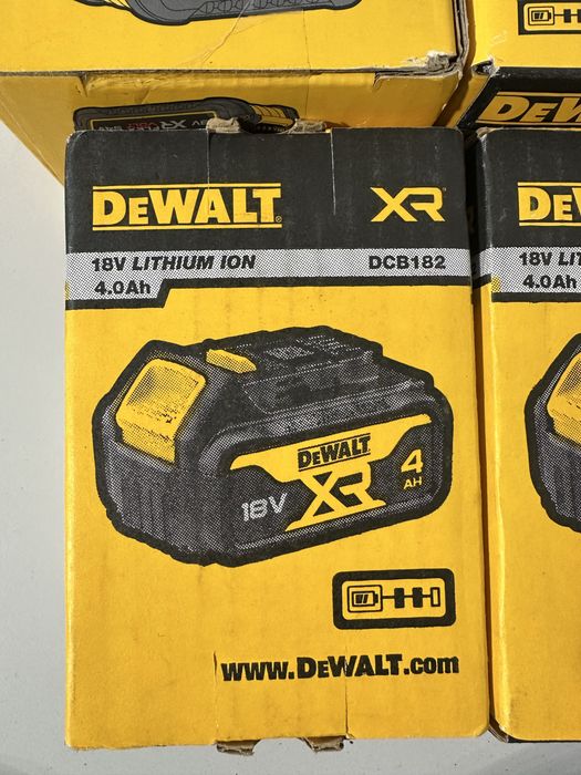 Acumulatori/Baterii dewalt XR Flex Volt 9Ah 6Ah si 4 Ah