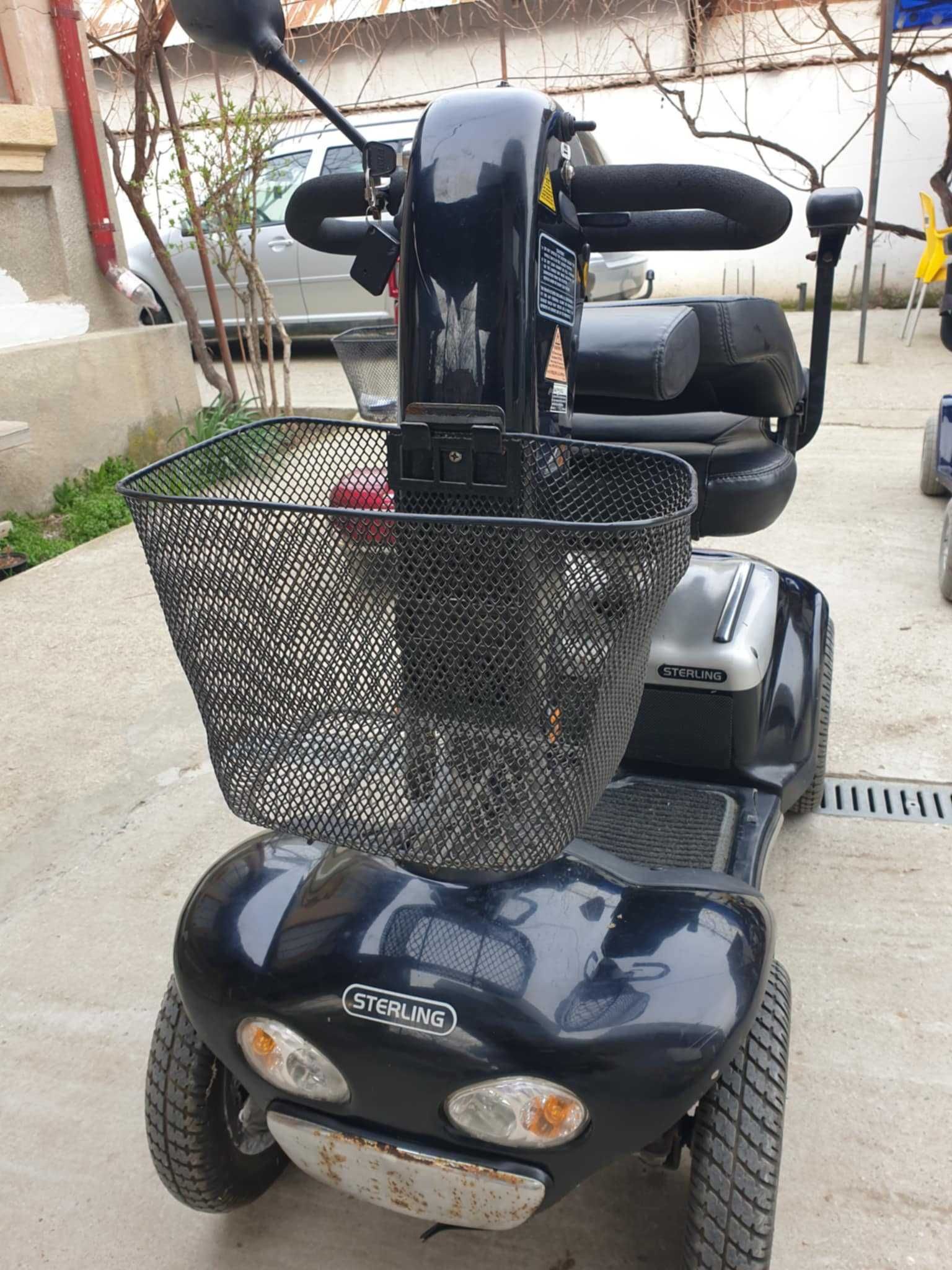 Scuter-carut-carucior electric dizabilitati Starling bat.NOI 50AMP !!!