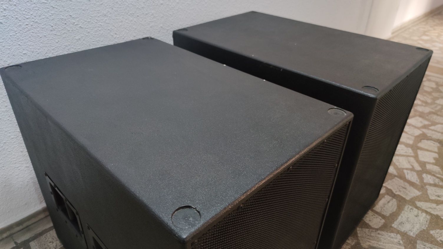 Subwoofer bass basi  B&C boxe  cu statie /amplificator