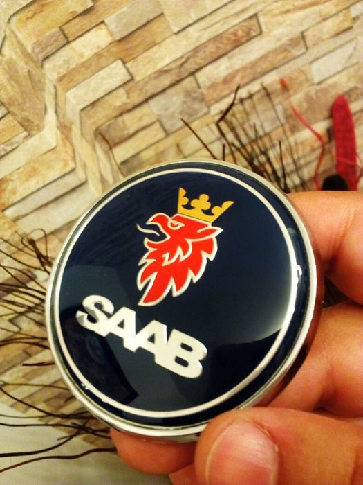 SAAB - Set 2 embleme auto