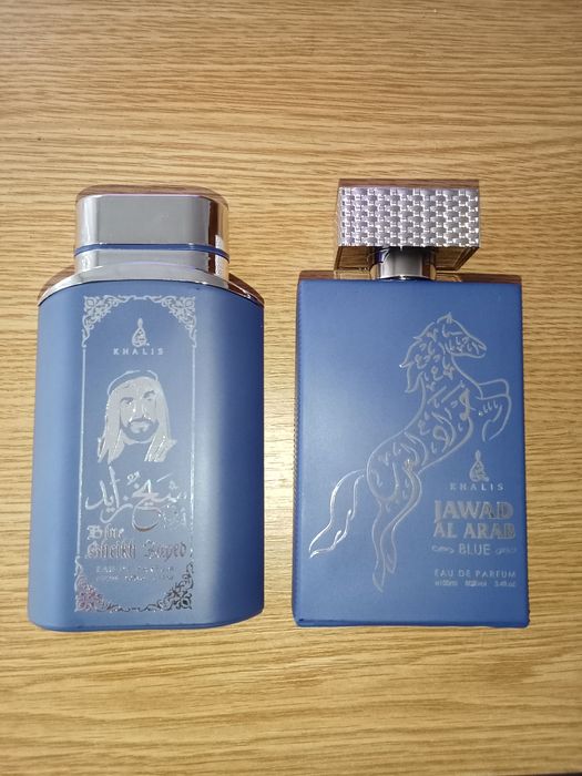 2 parfumuri arabesti "jawad al arab" & "sheikh zayed" blue