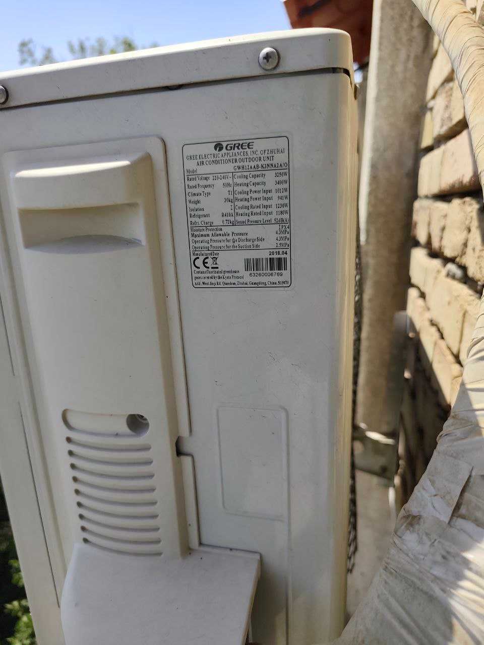 Кондиционер Gree 12 тали ишлаши зур оддий