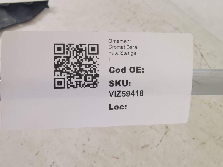 Ornament Cromat Bara Fata Stanga   Mercedes Benz EQB X243 2021 2022 20