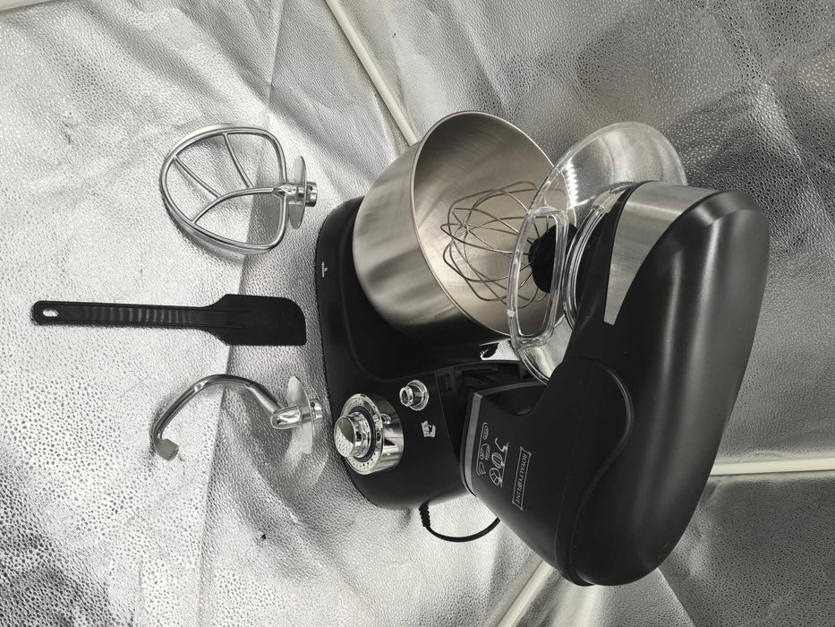 Robot bucatarie profesional 1600W bol inox 55L