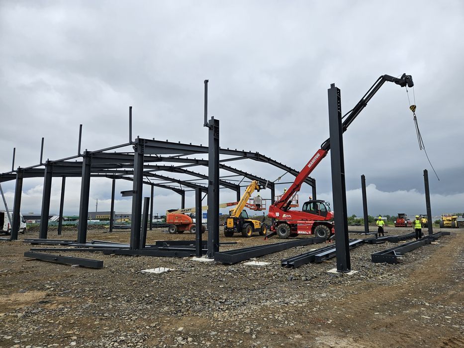 Structuri metalice profesionale 100 mp
