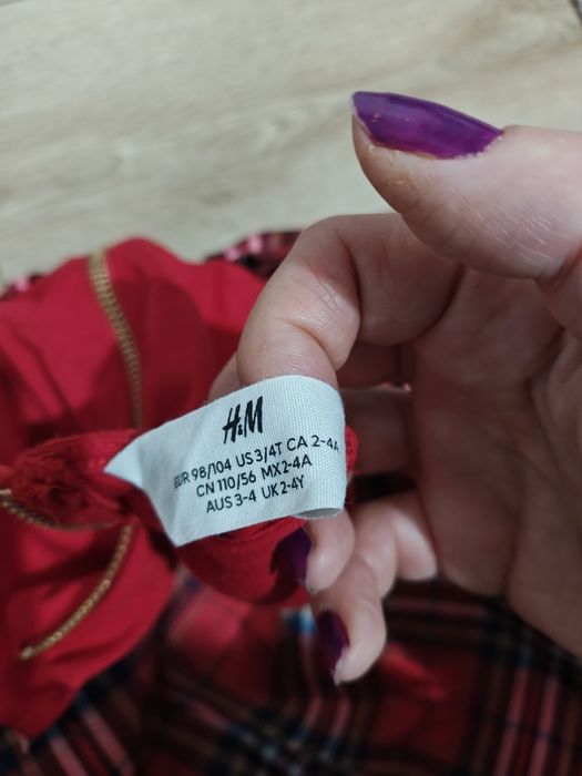 Rochiță H&M 2-4 ani