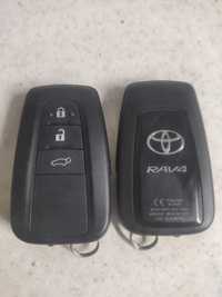 Электронный смарт ключ Тойота RAV4 с прошивкой