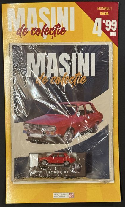 Dacia Colectia Libertatea Masini de colectie, machete, nu hotweels,