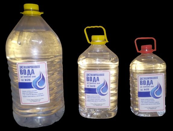 Дистиллированная вода для технических целей
1.5 литровой таре
100% дис
