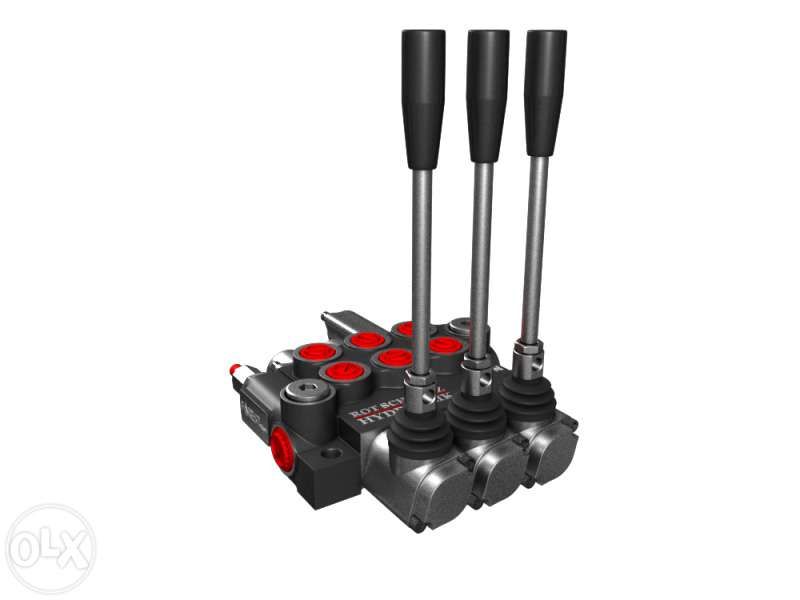 Distribuitor hidraulic 40 l/min 3 sectiuni cu flotant