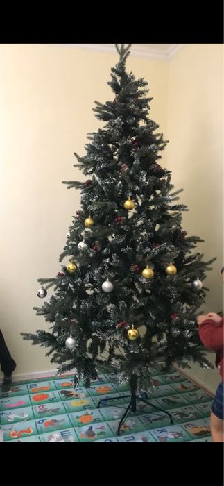 Елка новогодняя комбинированная