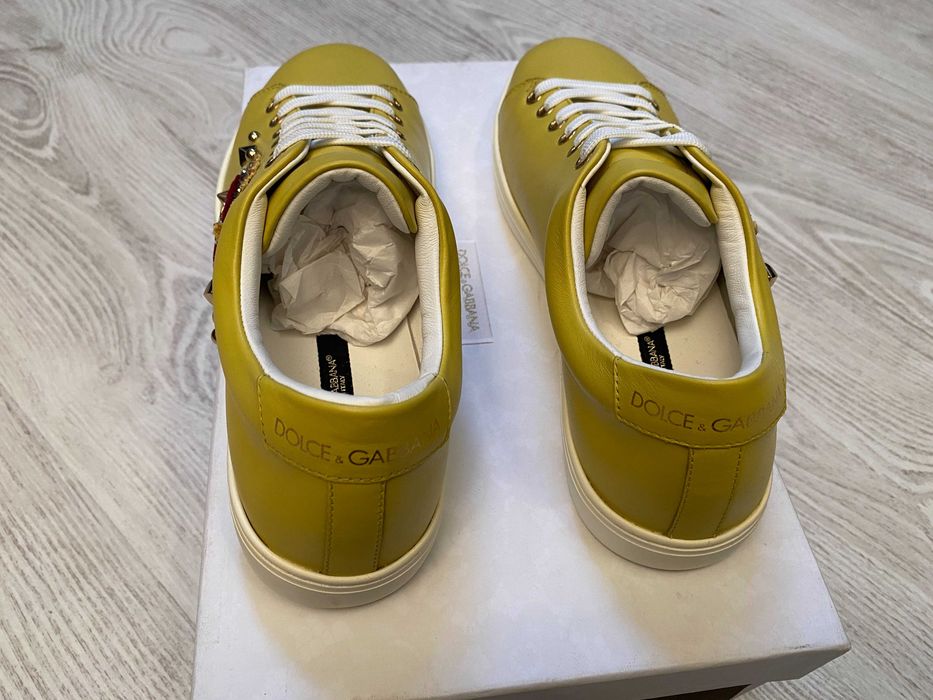 Dolce Gabbana sneakers 37-38 si 39 model nou full box, retail 595 euro