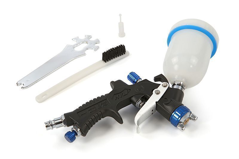 Пневматичен бояджийски пистолет 0.8мм, 100мл hbm