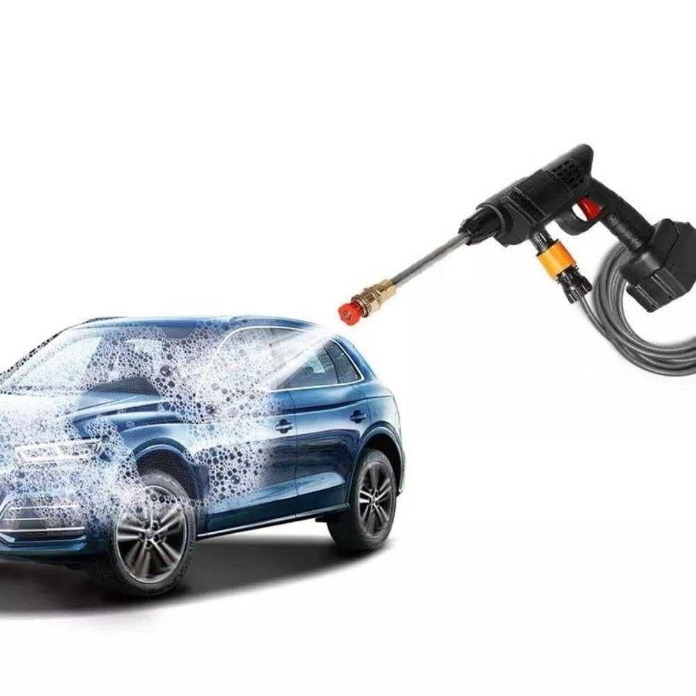 Акумулаторна водоструйка с 2 батерии 48V, Зарядно, Куфар