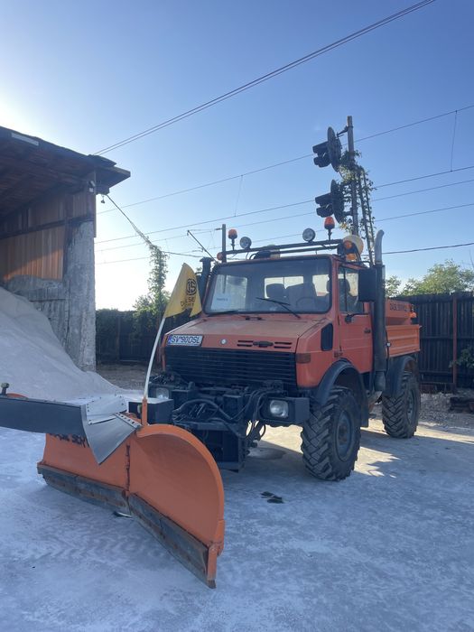 Unimog u1400 echipat de iarna
