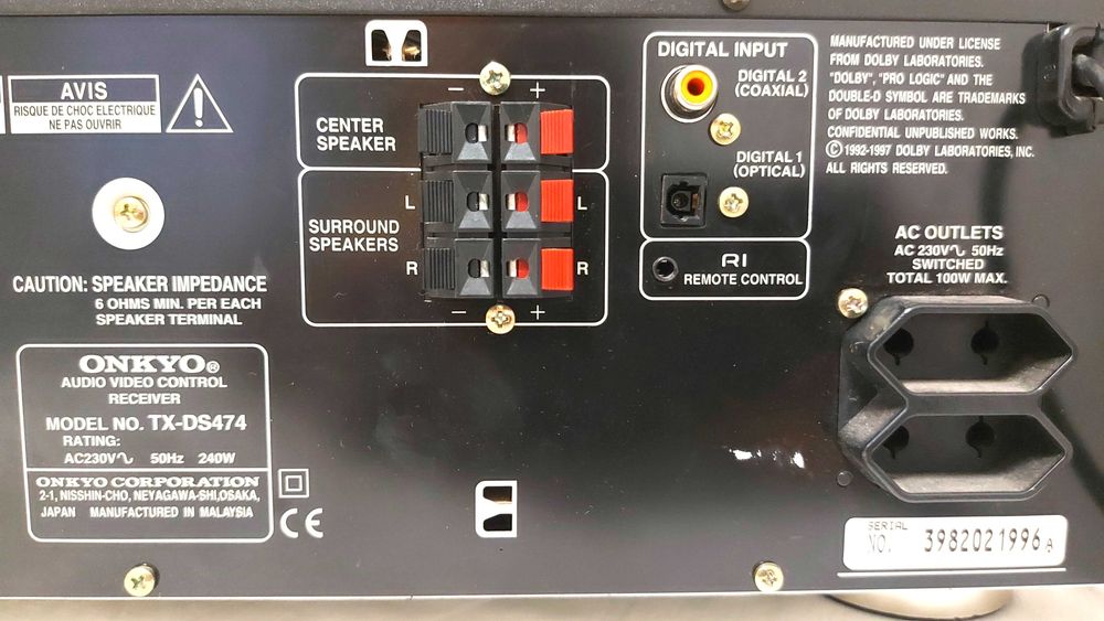 Amplificator cu radio Onkyo TX DS474