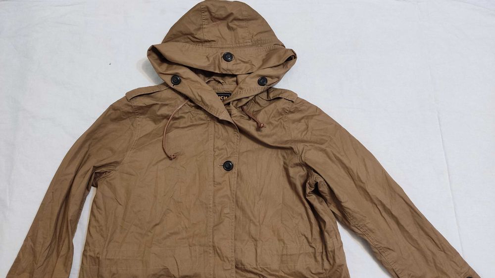 Geaca WOOLRICH Jhon Rich & Bros marimea L dama subtire trench pardesiu