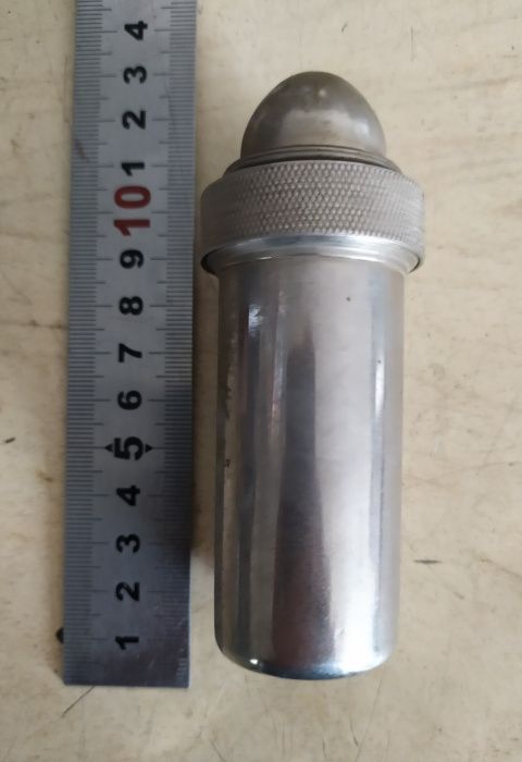 Футляр- стерилизатор нержавейка 1988 медицинский бокс для игл СССР