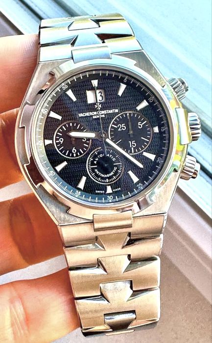 Vacheron Constantin Overseas Chronograph Acte 42mm Otel Black Dial