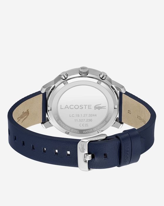 Мужские наручные часы Lacoste кожаный ремешок