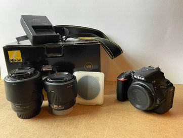 Nikon D5600 18-55 VR Kit + Nikon DX AF-S Nikkor 55-200mm + аксесоари