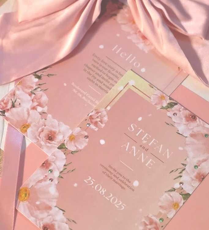 Invitații & Felicitări Personalizate – Nunti, Botezuri, Aniversări