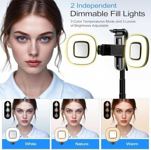 Нов Автоматичен 360° статив със следене на лице Bluetooth дистанционно
