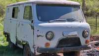 УАЗ 452 фургон 4х4 в движение
