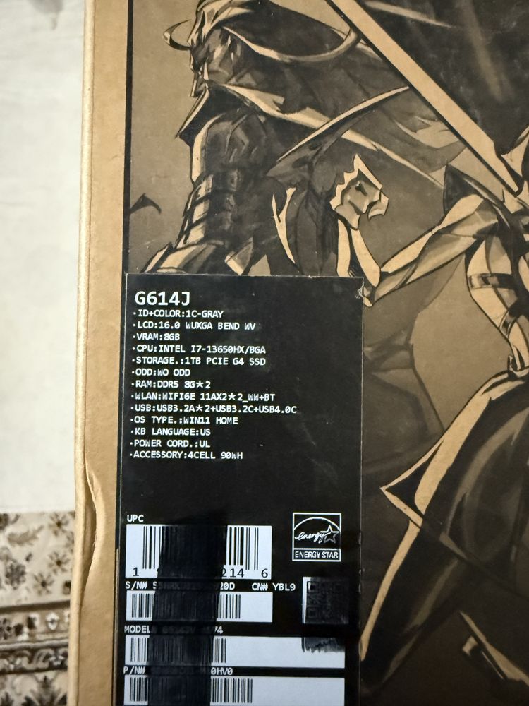 Asus rog strix g16 ideal holatda