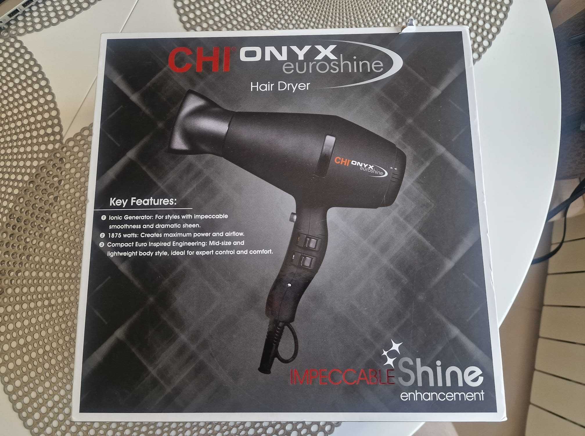 CHI Onyx Euroshine чисто нов сешоар