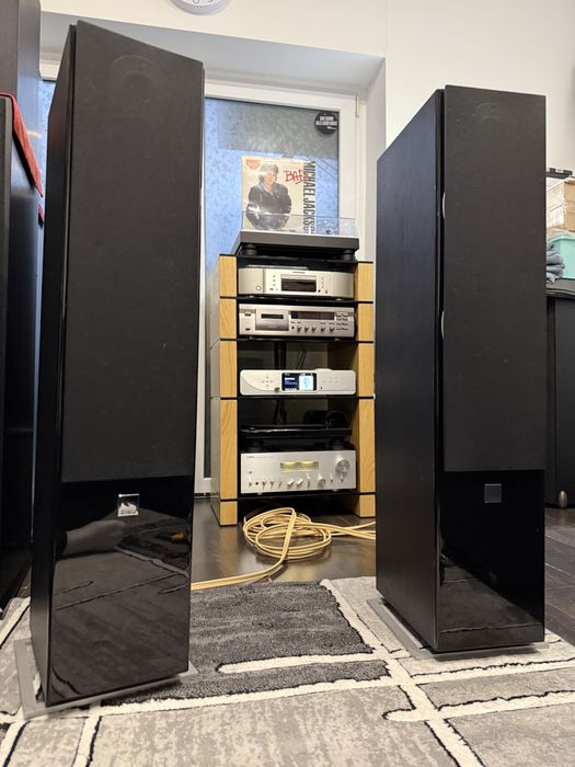 Dali Zensor 7,Piano Black Face,Negre,150W,Difz De 18Cm/7”aimpecabile