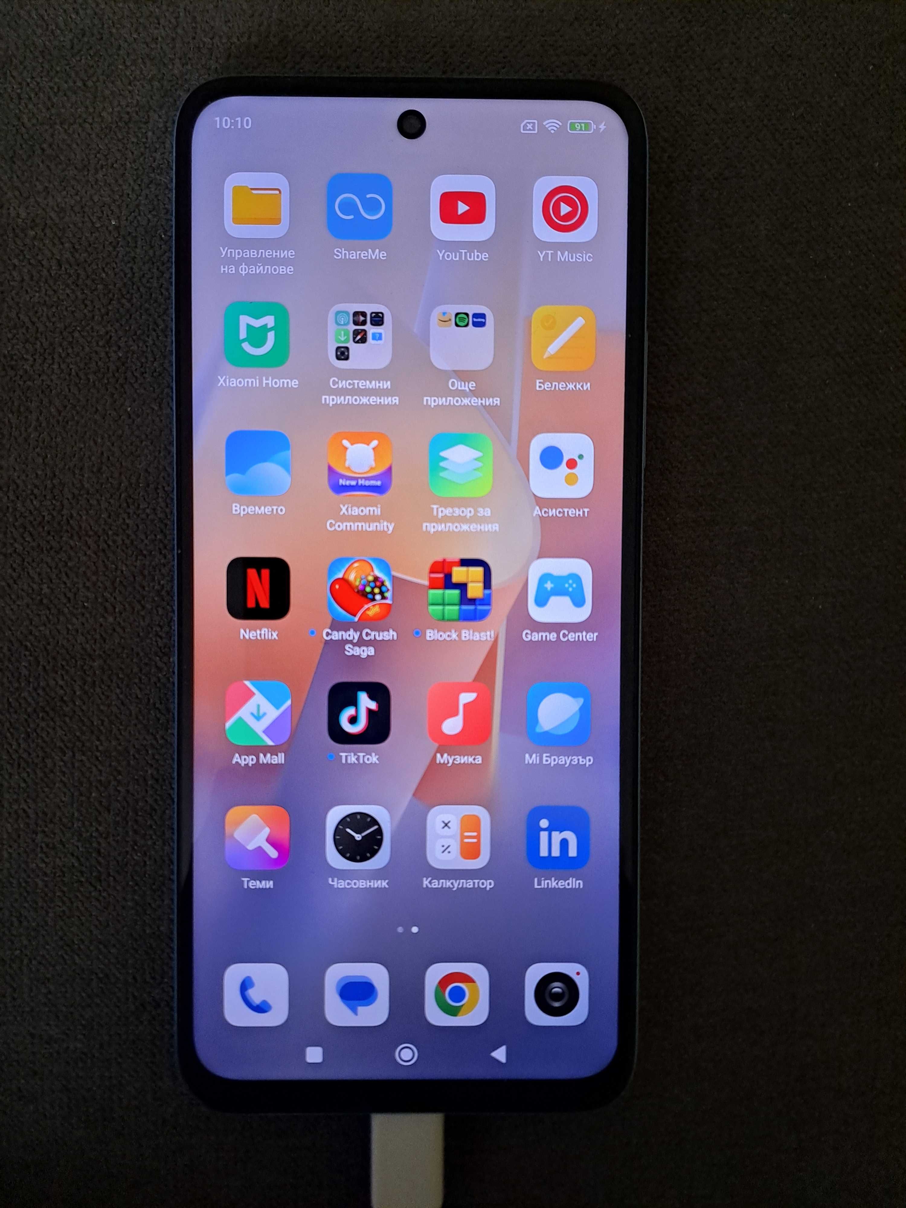 Мобилен телефон Xiaomi Redmi note 11 в гаранция