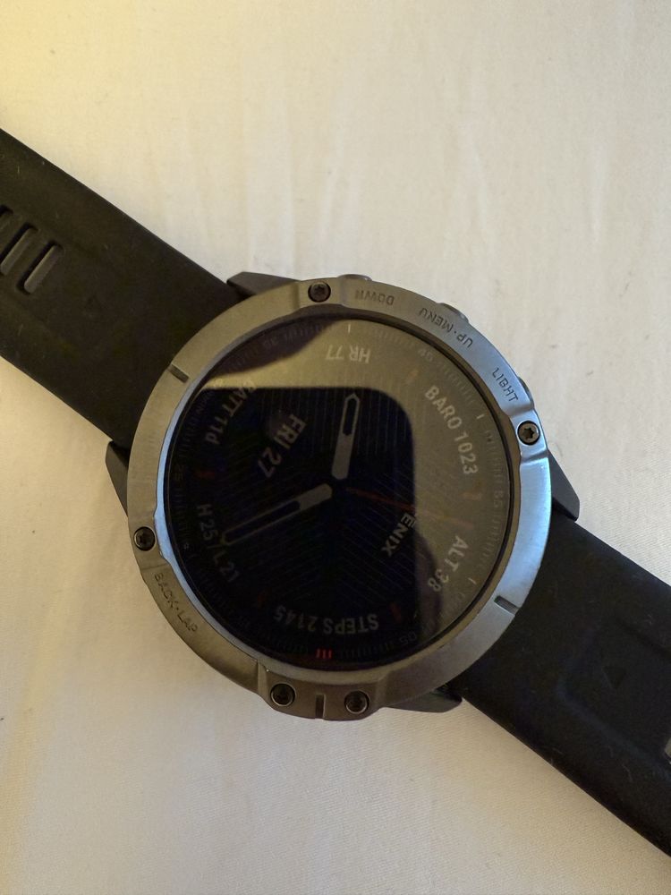 Garmin Fenix 6X Sapphire impecabil 10/10