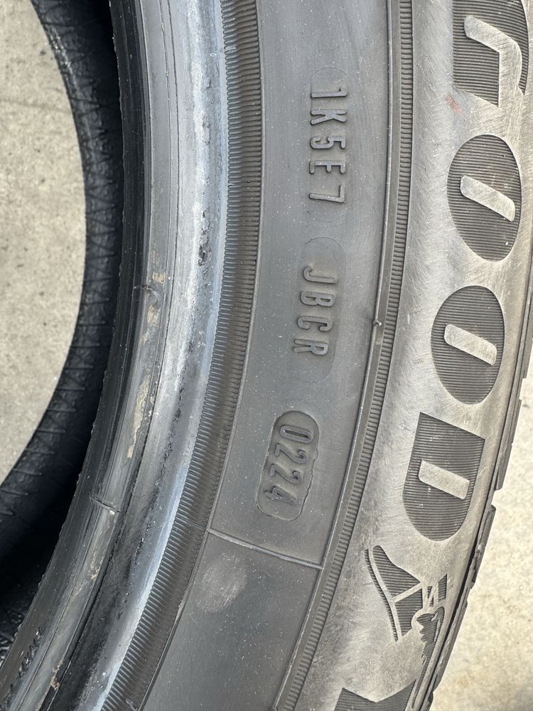 2 anvelope Goodyear Performance plus SUV 235/55r19 an 2024 7mm profil