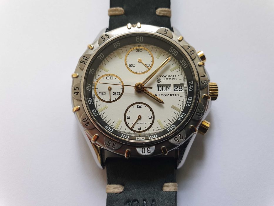 Ceas Crockett  & Jones cronograf automatic (Valjoux 7750)