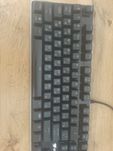 Игровая Механическая клавиатура и мышка с RGB подсветкой и Красны