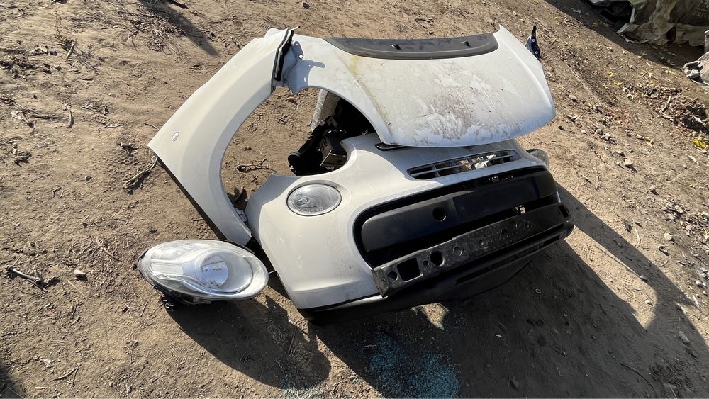Parte fata fiat 500 2015 bara capota faruri aripi trager radiatoare