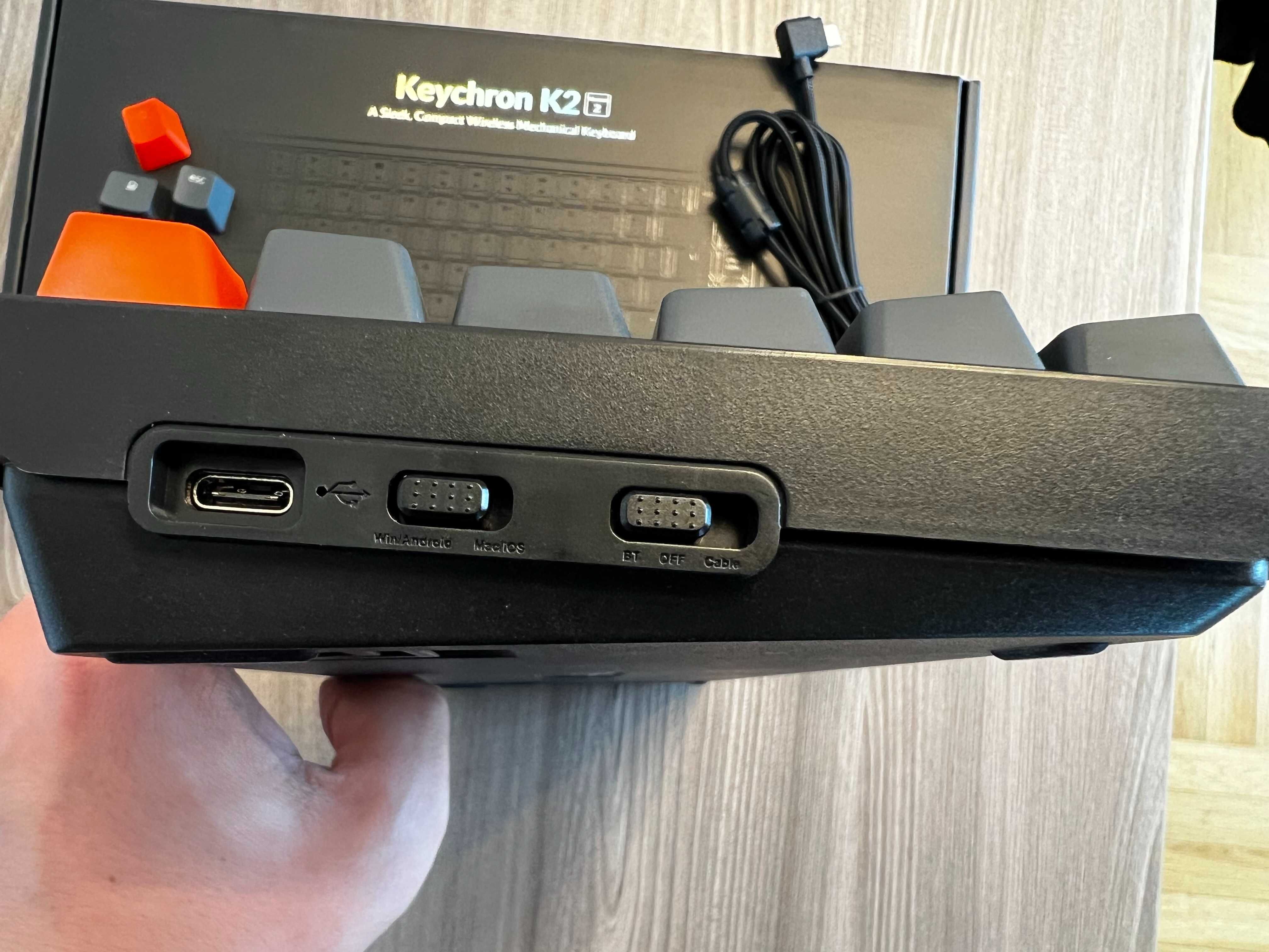 Keychron K2 V2 - Gateron Red switch tastatura mecanica US layout