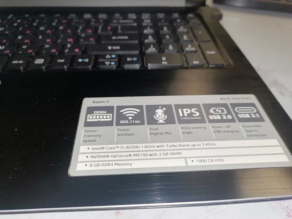 Лаптоп Acer Apire 5 N17/C4