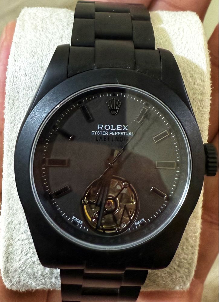 Rolex label noir