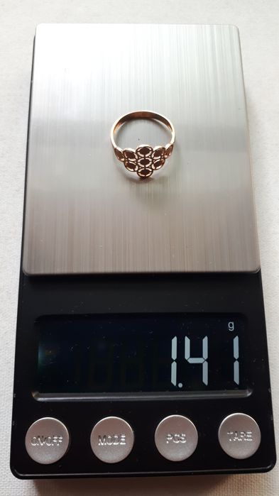 кольца красный золото 585-проба